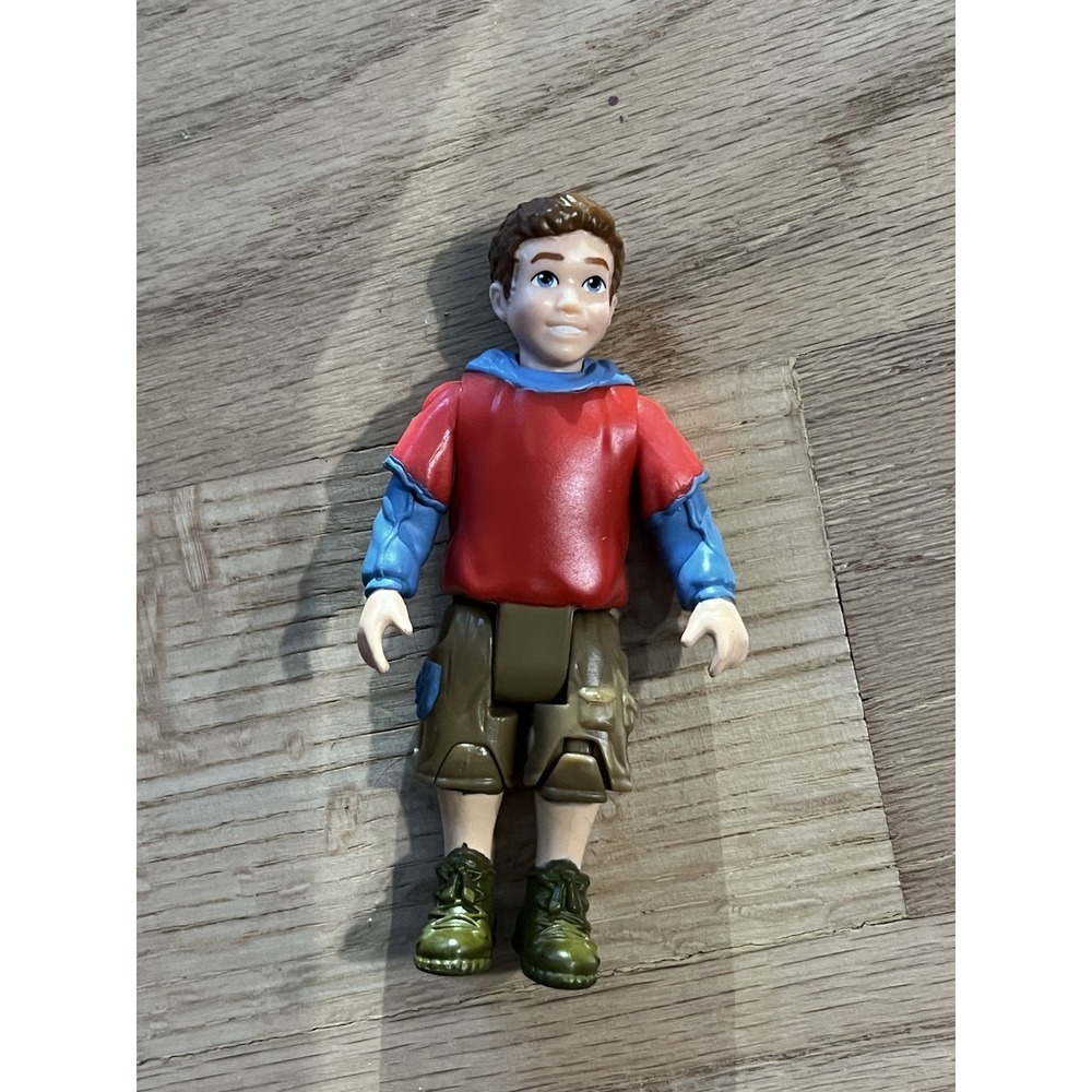 Fisher Price Loving Family Dollhouse Brother 2011 Brown Hair Red Shirt